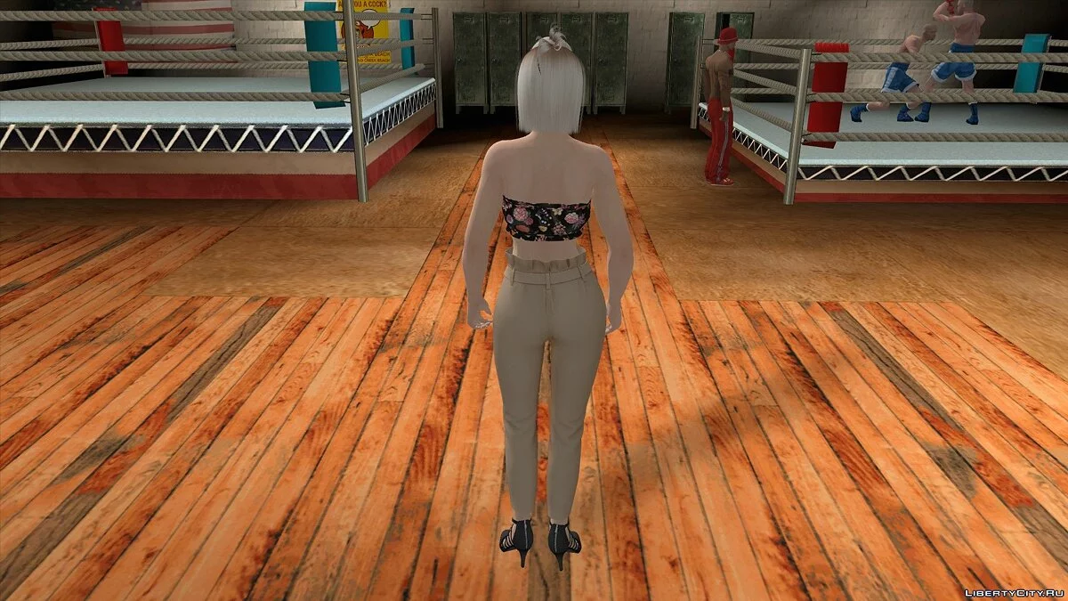 Міла у повсякденному одязі v8 / GTA San Andreas (iOS, Android)