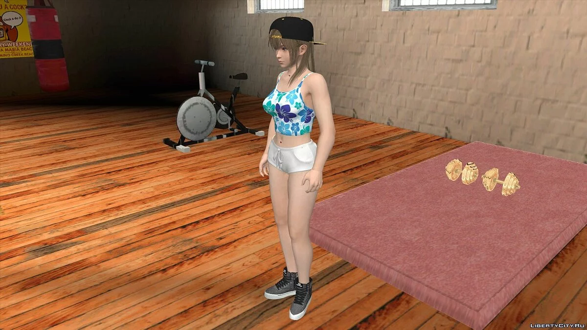 Misaki en tenue décontractée v2 / GTA San Andreas (iOS, Android)