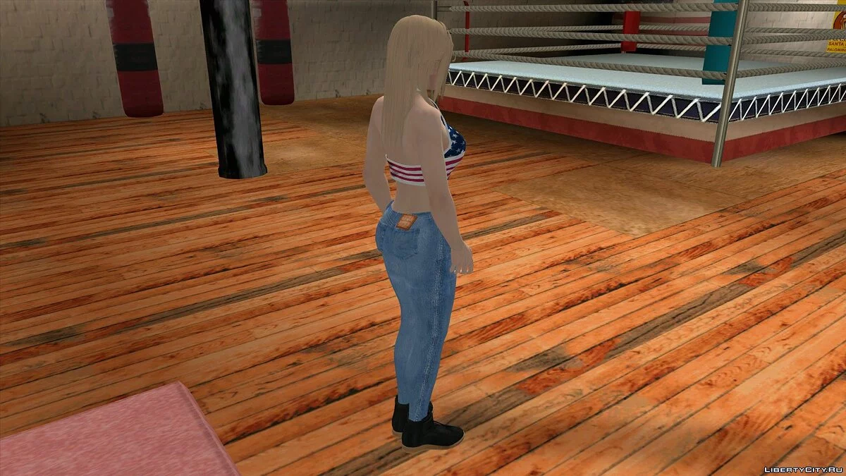 Misaki en tenue décontractée / GTA San Andreas (iOS, Android)
