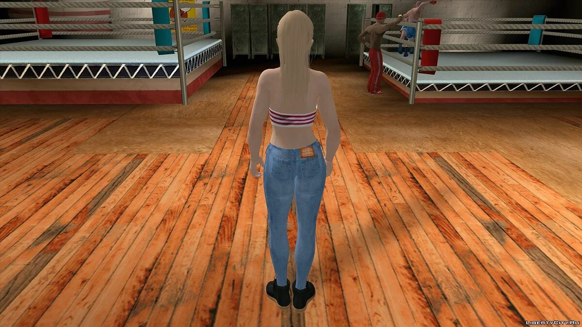 Misaki en tenue décontractée / GTA San Andreas (iOS, Android)