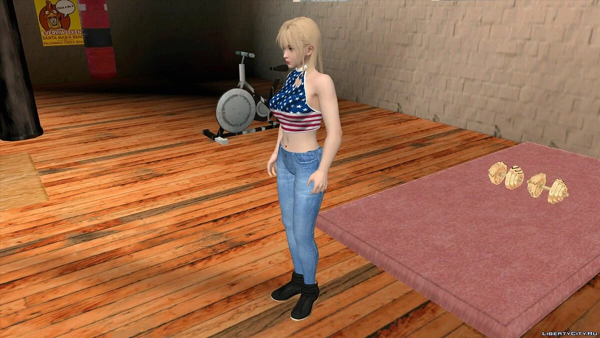 Misaki en tenue décontractée / GTA San Andreas (iOS, Android)