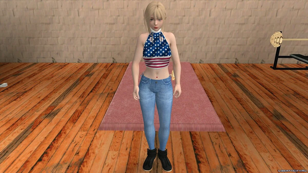 Misaki en tenue décontractée / GTA San Andreas (iOS, Android)