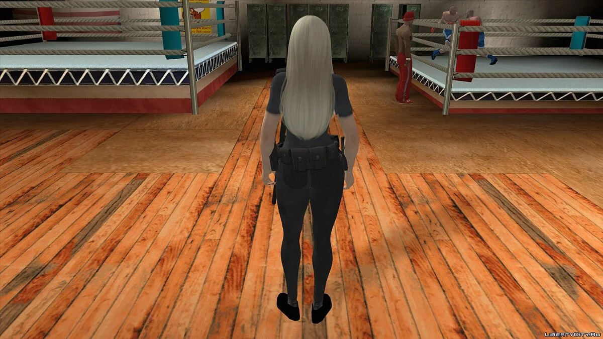 Мей Ширануї у поліцейській формі / GTA San Andreas (iOS, Android)