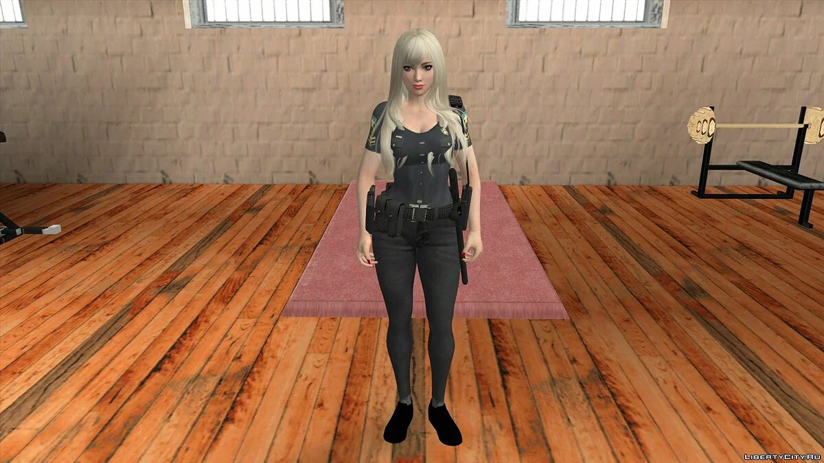 Мей Ширануї у поліцейській формі / GTA San Andreas (iOS, Android)
