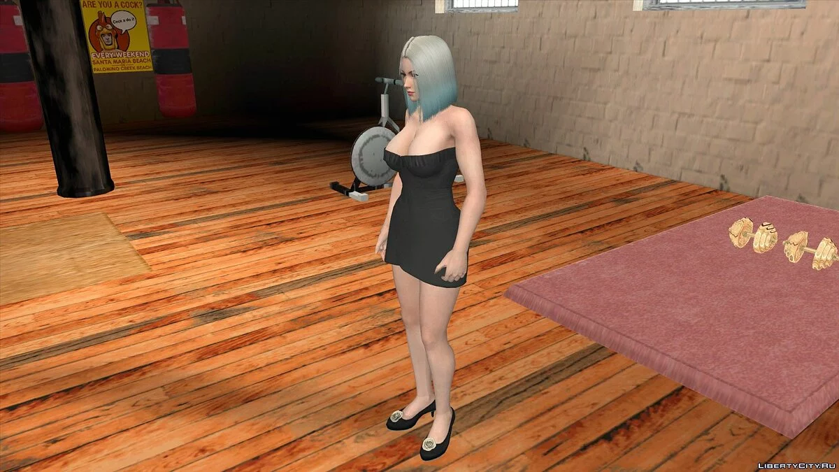 Mai Shiranui en ropa casual v15 / GTA San Andreas (iOS, Android)
