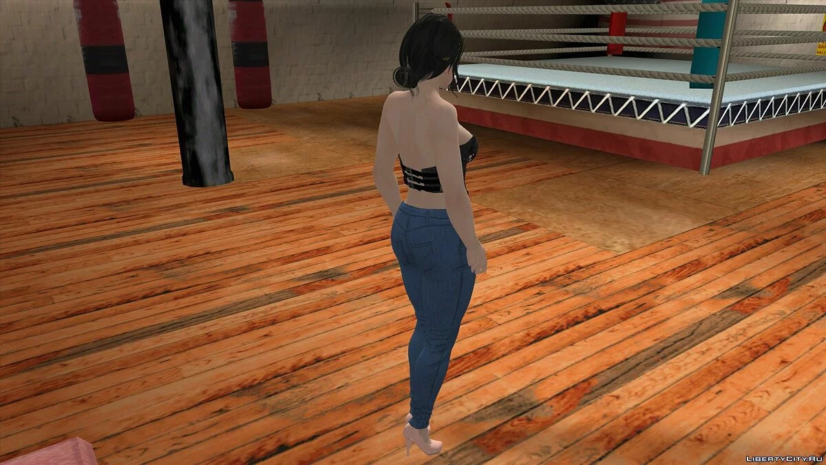 Momiji en tenue décontractée / GTA San Andreas (iOS, Android)