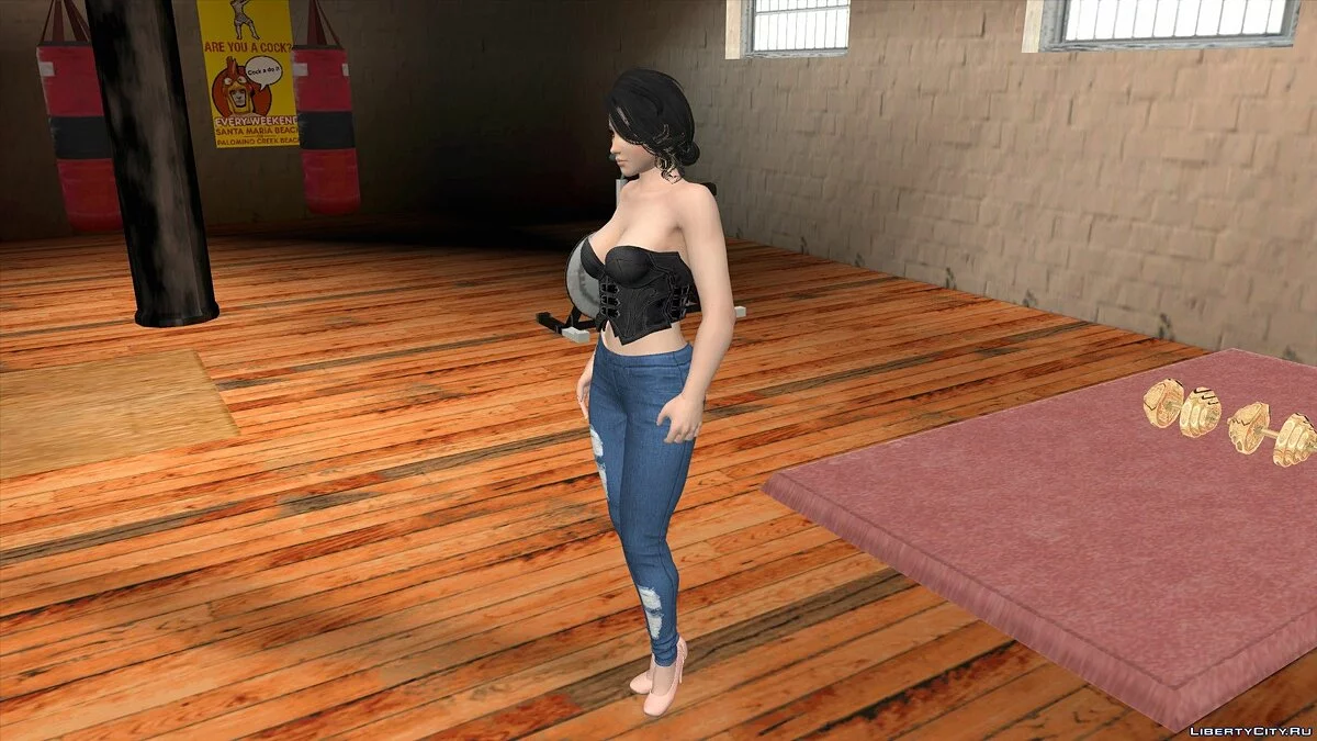Momiji en tenue décontractée / GTA San Andreas (iOS, Android)