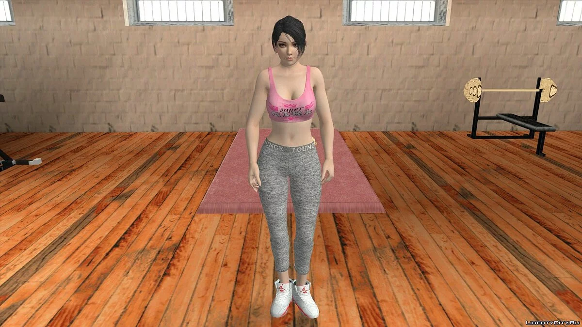 Momiji in casual clothes v4 / GTA San Andreas (iOS, Android)