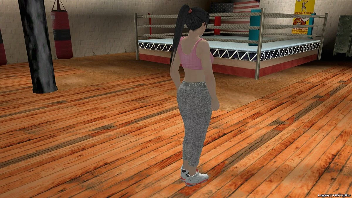 Momiji in casual clothes v4 / GTA San Andreas (iOS, Android)