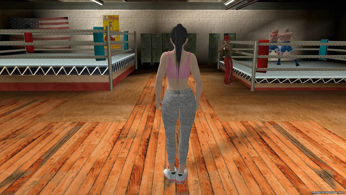 Momiji in casual clothes v4 / GTA San Andreas (iOS, Android)