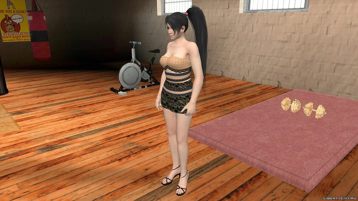 Momiji en tenue décontractée v7 / GTA San Andreas (iOS, Android)