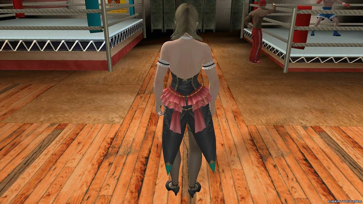 مونيكا في زي رويال فلاش / GTA سان أندرياس (iOS، أندرويد)