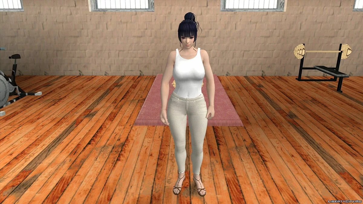 Nyotengu en ropa casual v8 / GTA San Andreas (iOS, Android)