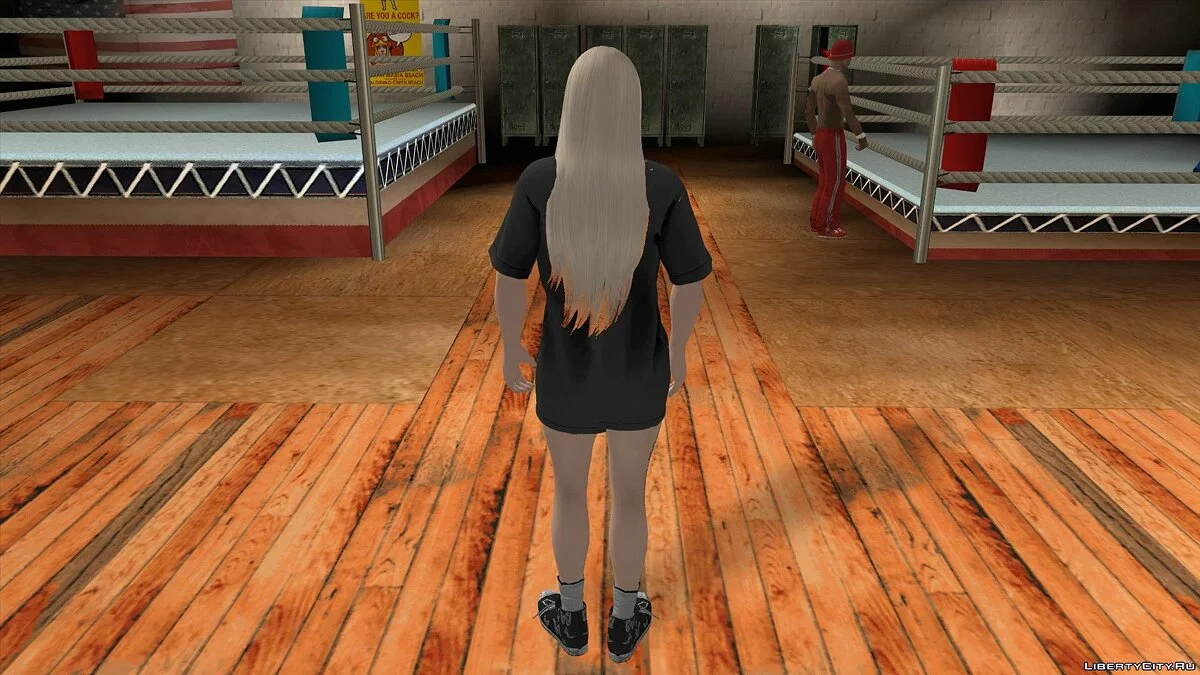 Rachel en ropa casual v11 / GTA San Andreas (iOS, Android)