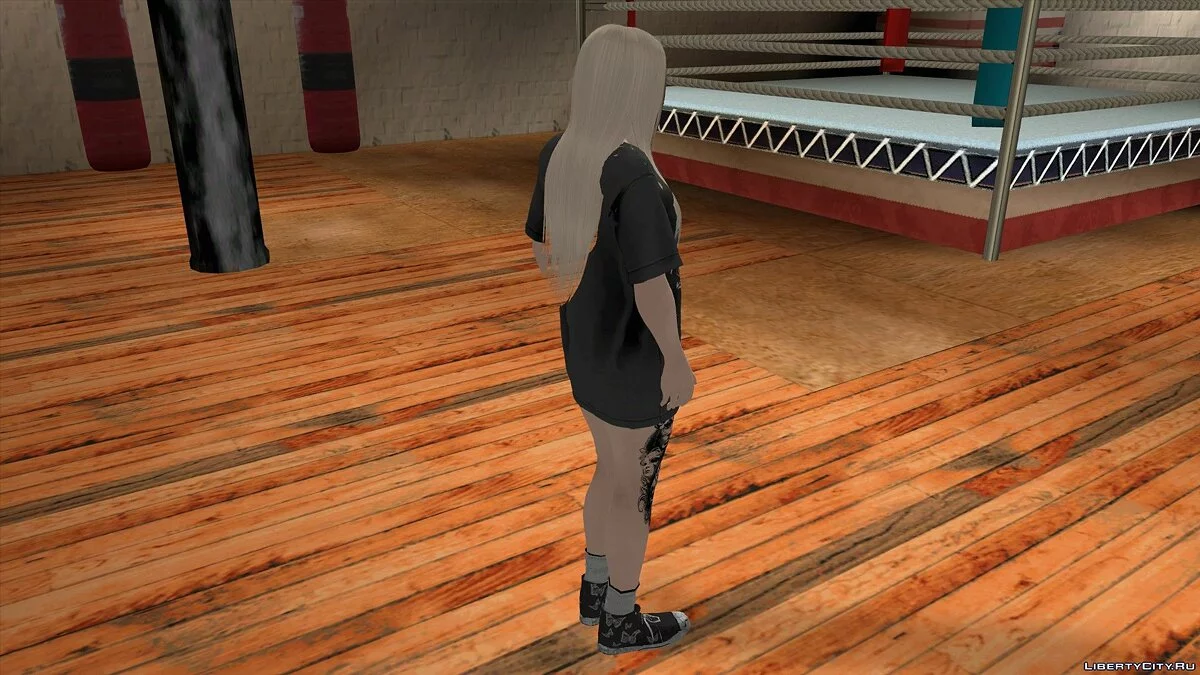Rachel en ropa casual v11 / GTA San Andreas (iOS, Android)