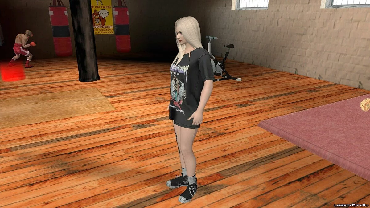 Rachel en ropa casual v11 / GTA San Andreas (iOS, Android)