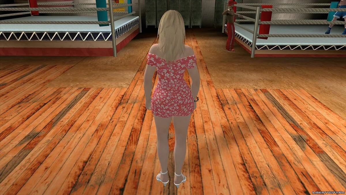 Rachel dalam pakaian sehari-hari / GTA San Andreas (iOS, Android)
