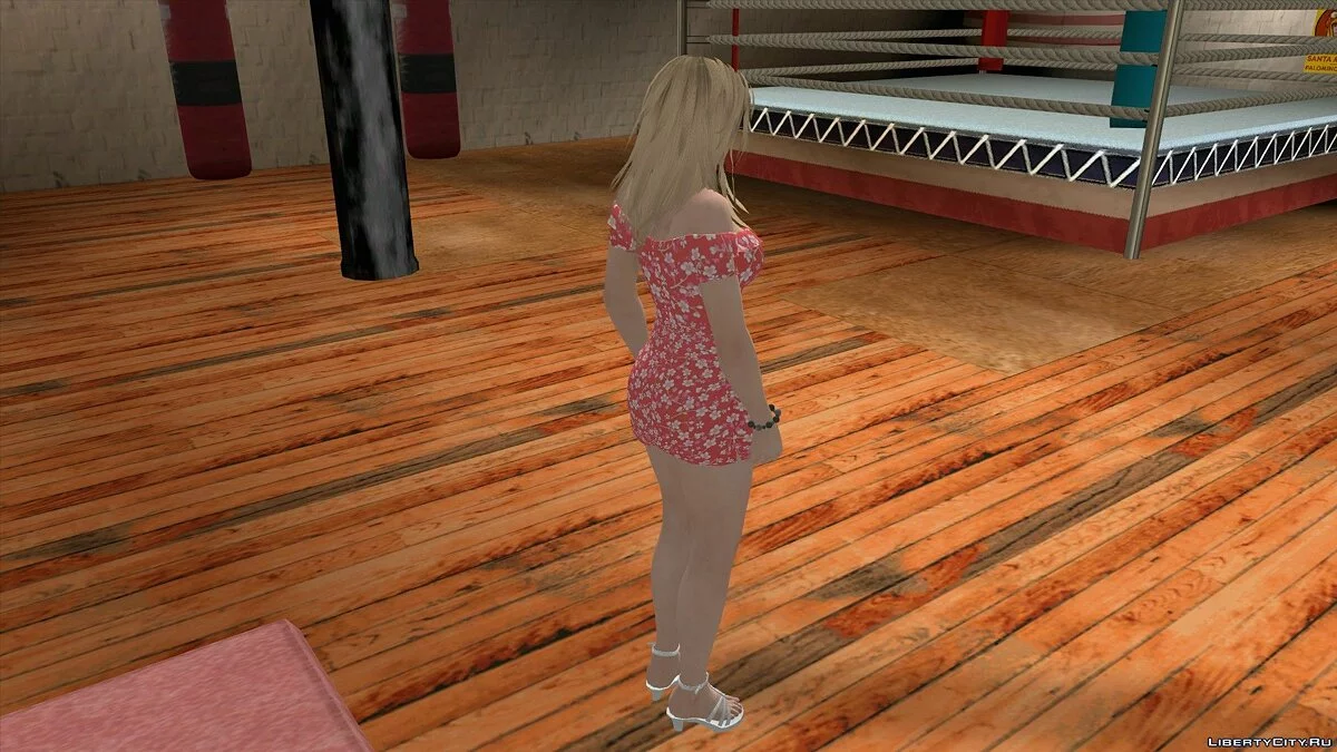 Rachel dalam pakaian sehari-hari / GTA San Andreas (iOS, Android)