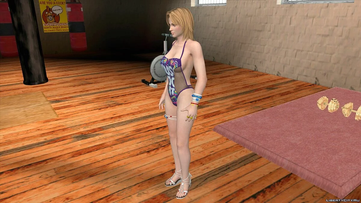 Tina Armstrong en traje de baño / GTA San Andreas (iOS, Android)