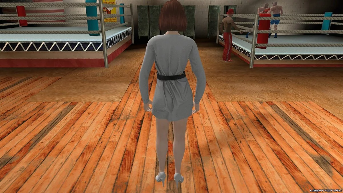 Tina Armstrong em roupas casuais v7 / GTA San Andreas (iOS, Android)