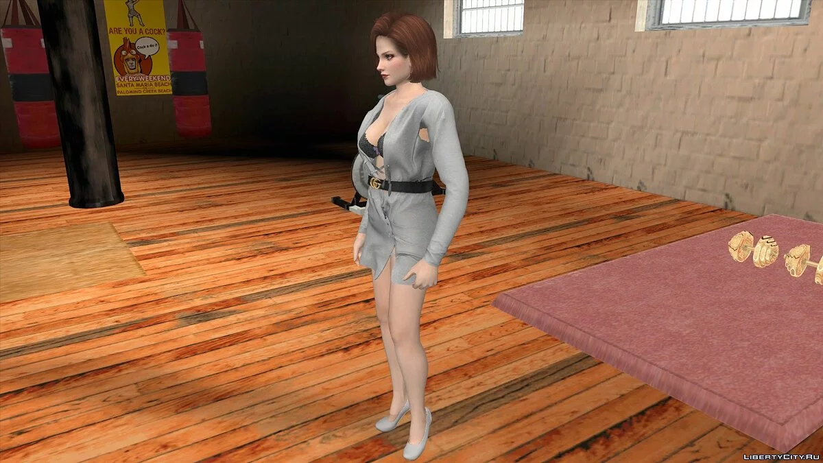 Tina Armstrong em roupas casuais v7 / GTA San Andreas (iOS, Android)