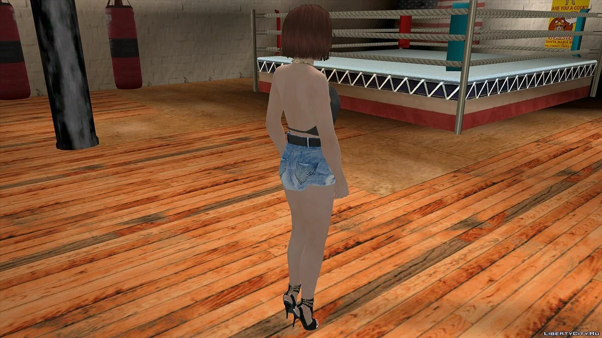 Tina Armstrong in Casual Clothes v6 / GTA San Andreas (iOS, Android)