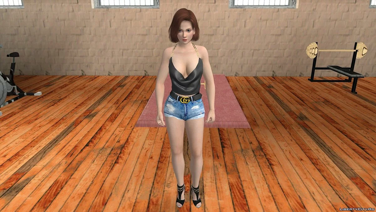 Tina Armstrong in Casual Clothes v6 / GTA San Andreas (iOS, Android)