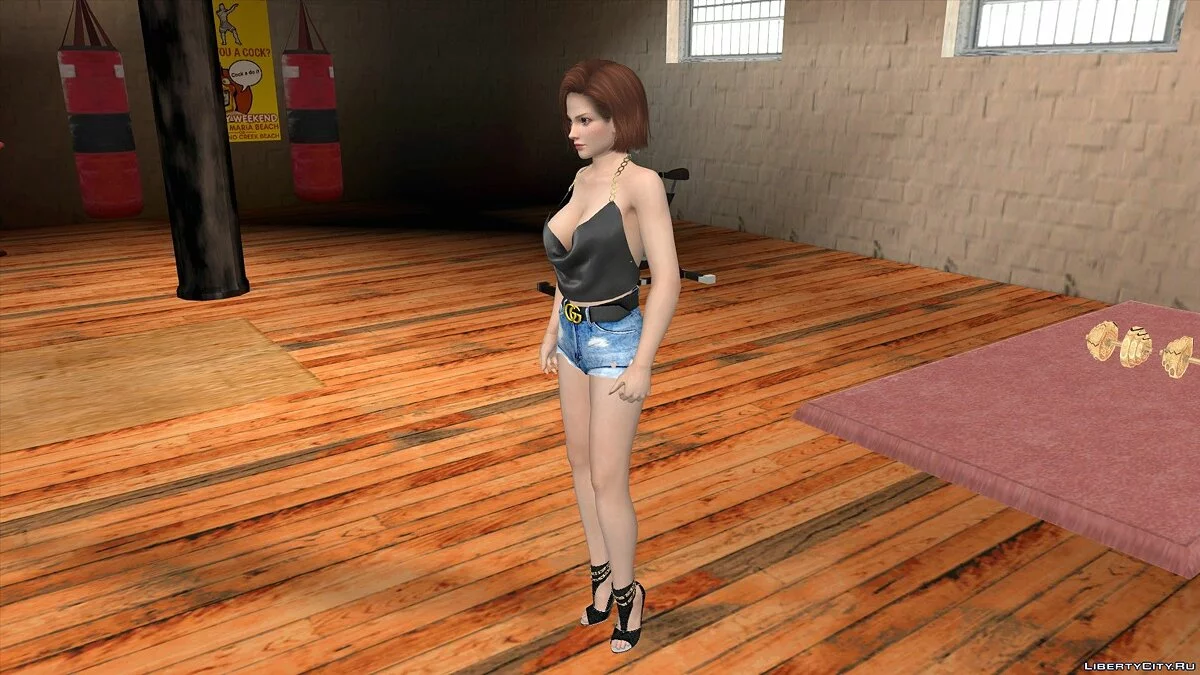 Tina Armstrong in Casual Clothes v6 / GTA San Andreas (iOS, Android)