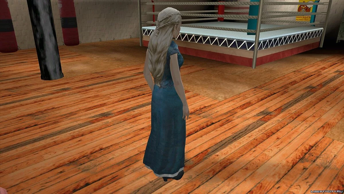 Daenerys Targaryen (Emilia Clarke) / GTA San Andreas (iOS, Android)