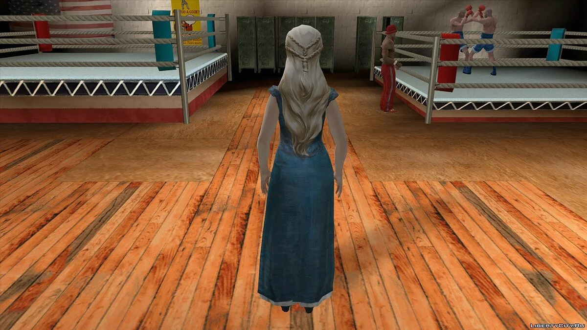 Daenerys Targaryen (Emilia Clarke) / GTA San Andreas (iOS, Android)
