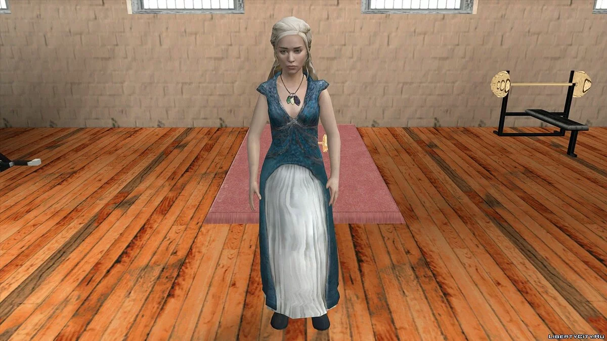 Daenerys Targaryen (Emilia Clarke) / GTA San Andreas (iOS, Android)