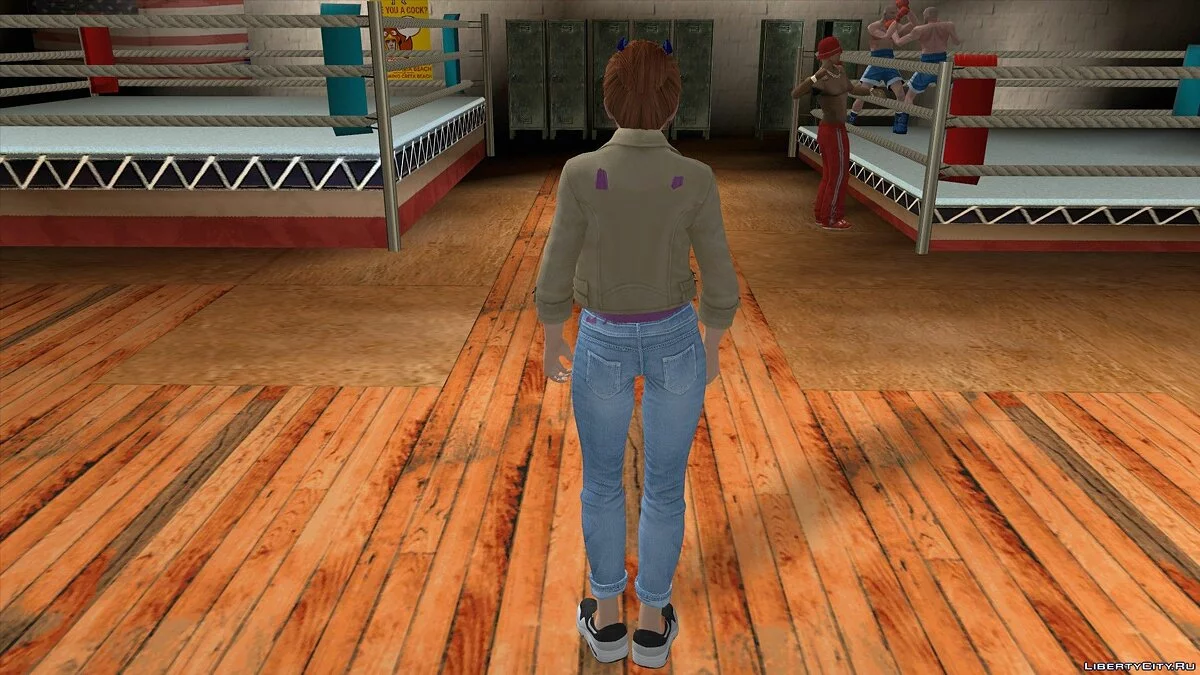 Касумі в повсякденному одязі v4 / GTA San Andreas (iOS, Android)