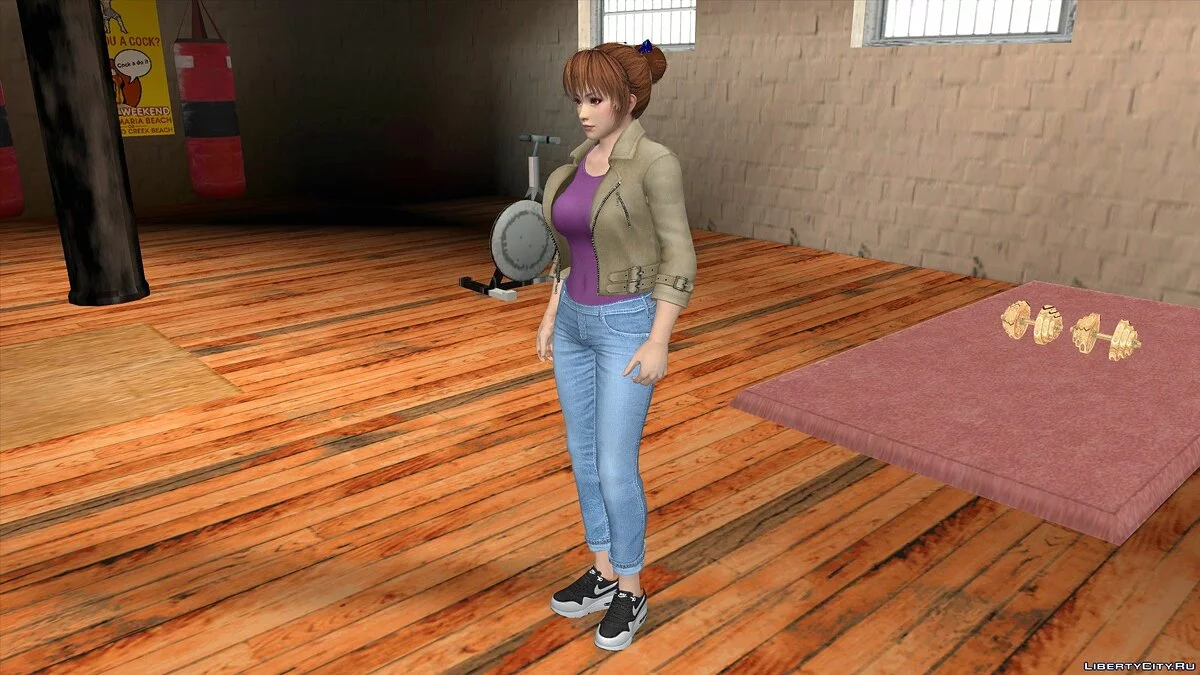 Касумі в повсякденному одязі v4 / GTA San Andreas (iOS, Android)