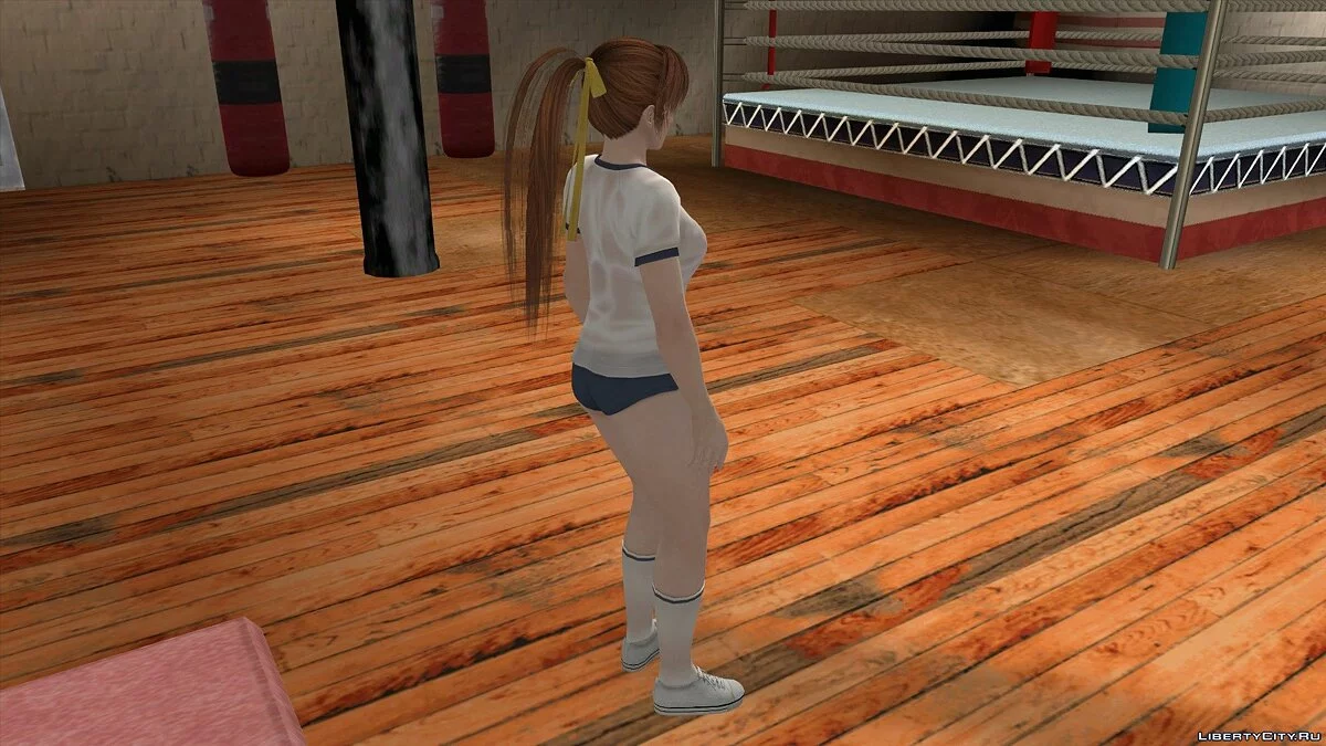 Касуми в прозрачной футболке / GTA San Andreas (iOS, Android)