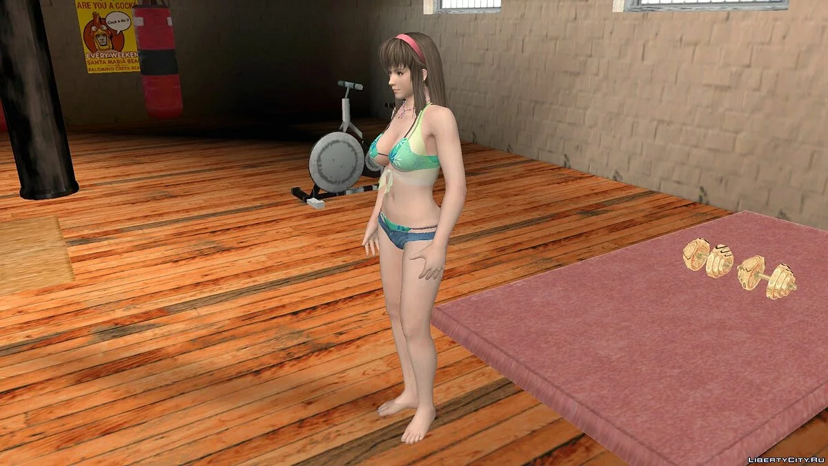 Hitomi de biquíni / GTA San Andreas (iOS, Android)