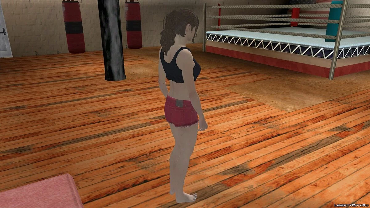 Клэр Редфілд з Resident Evil 2 Remake / GTA San Andreas (iOS, Android)