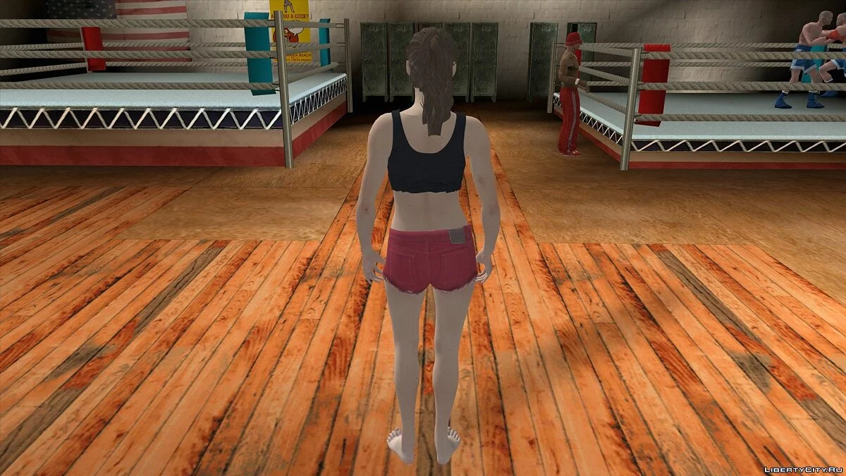 Клэр Редфілд з Resident Evil 2 Remake / GTA San Andreas (iOS, Android)