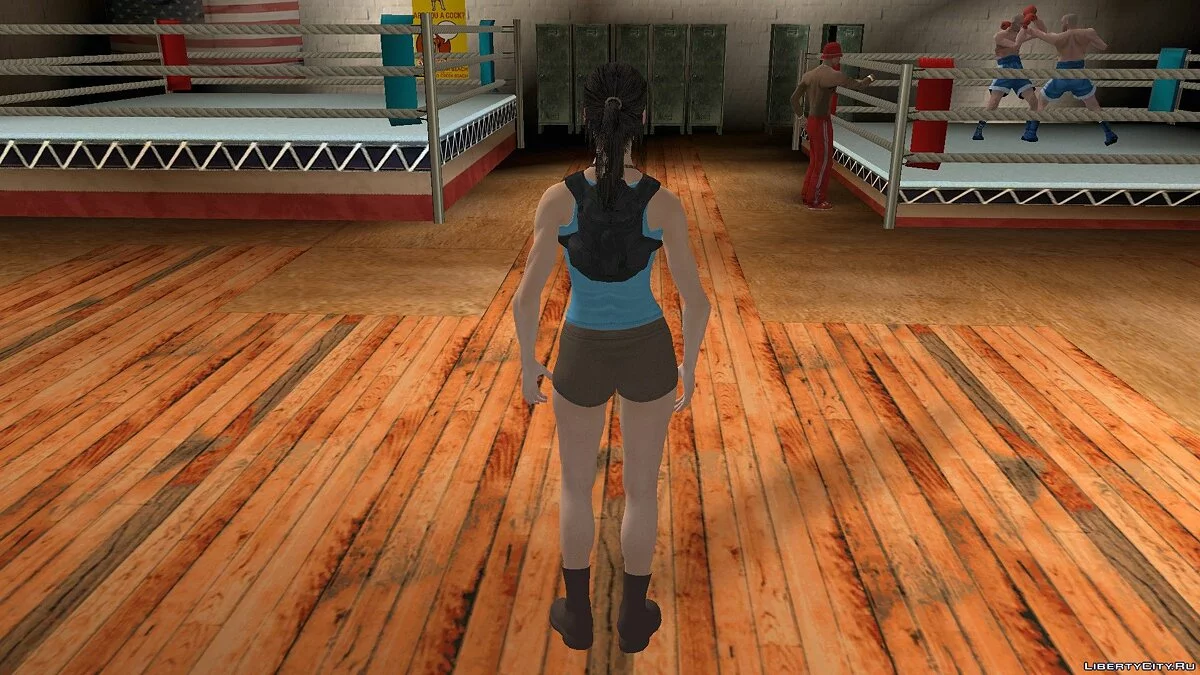Лара Крофт / GTA San Andreas (iOS, Android)
