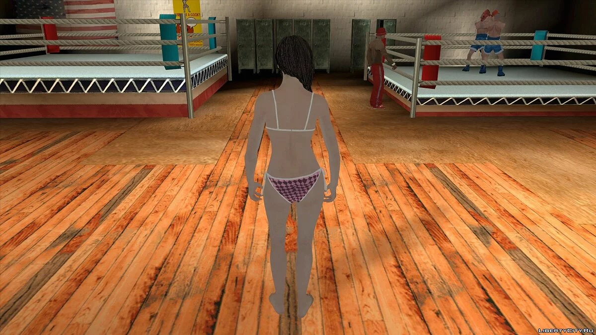 Mia Winters in bikini from Resident Evil 8: Village / GTA San Andreas (iOS, Android)