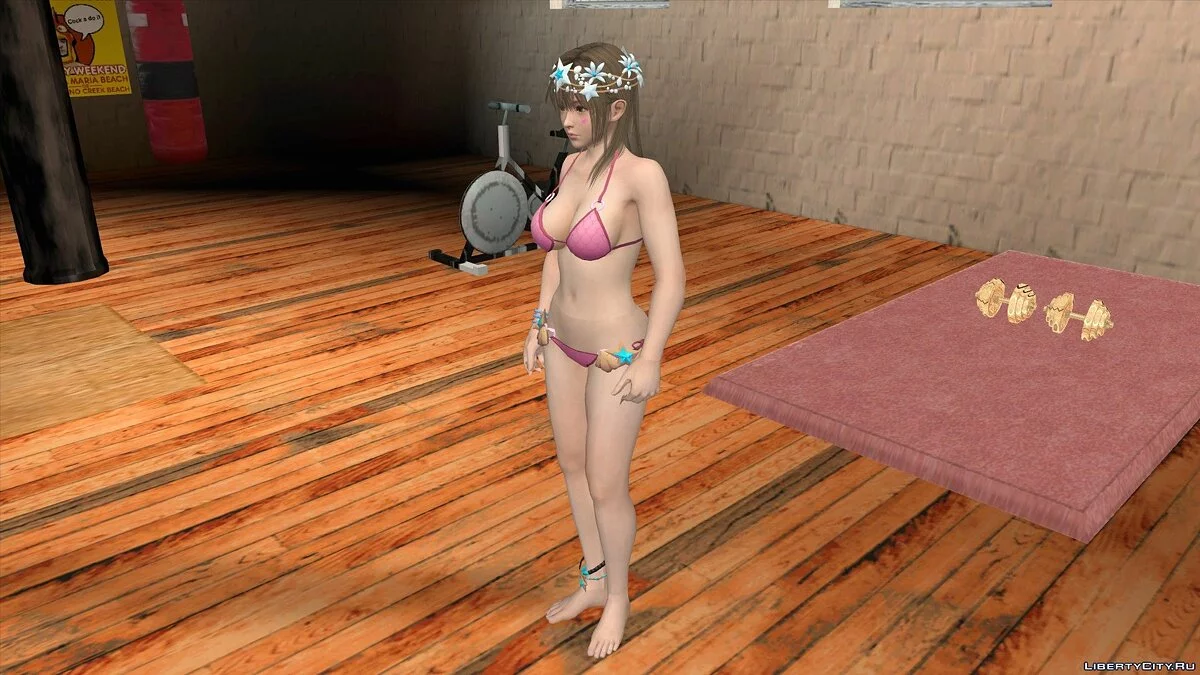Misaki de biquíni / GTA San Andreas (iOS, Android)