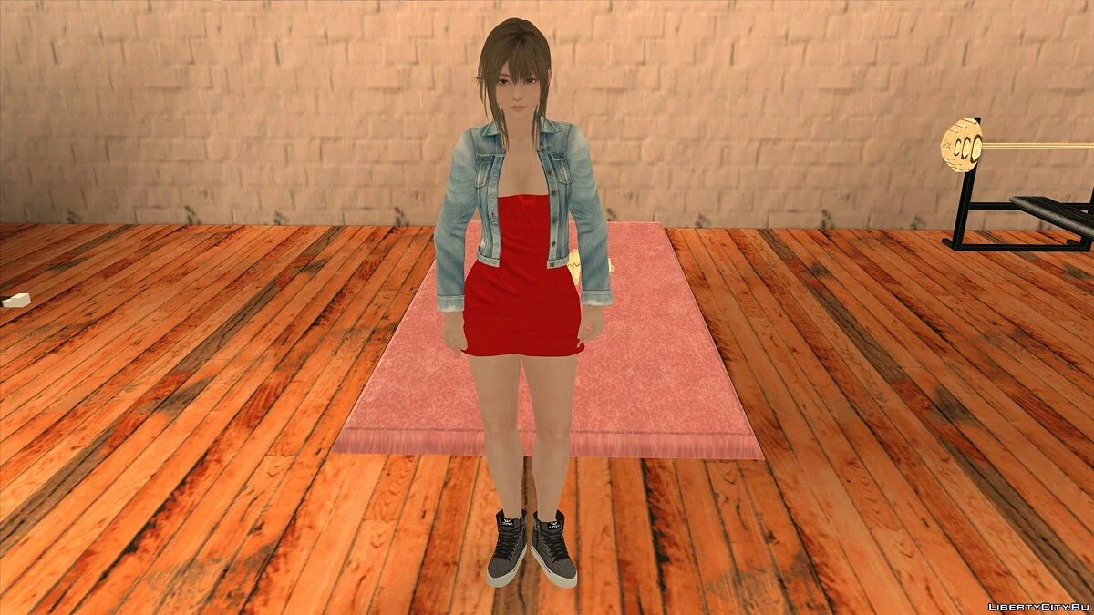 Misaki en tenue décontractée v4 / GTA San Andreas (iOS, Android)