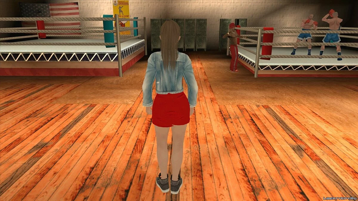 Misaki en tenue décontractée v4 / GTA San Andreas (iOS, Android)