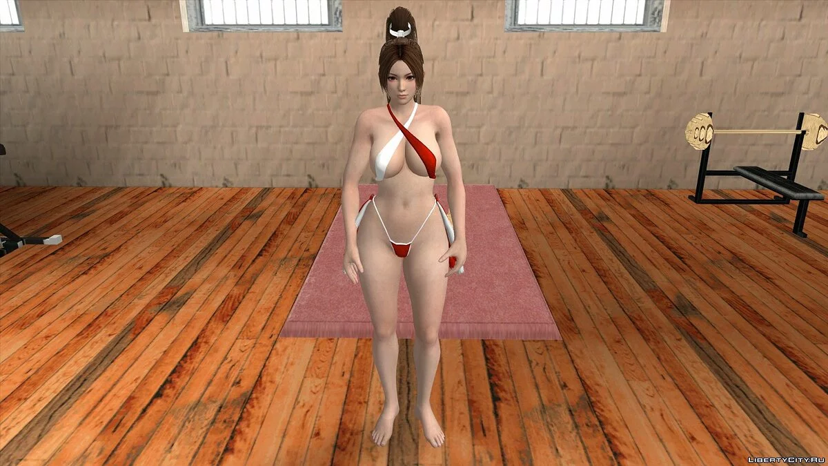 Mai Shiranui in a Bikini / GTA San Andreas (iOS, Android)
