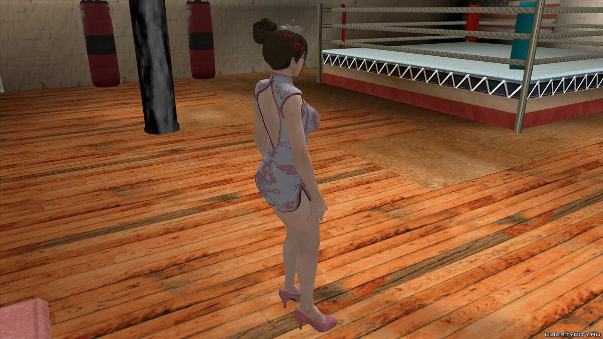 Мэй Ширануи в платье / GTA San Andreas (iOS, Android)