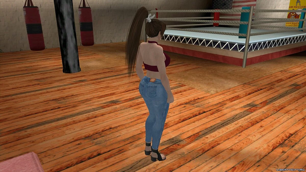 Mai Shiranui Casual v9 / GTA San Andreas (iOS, Android)