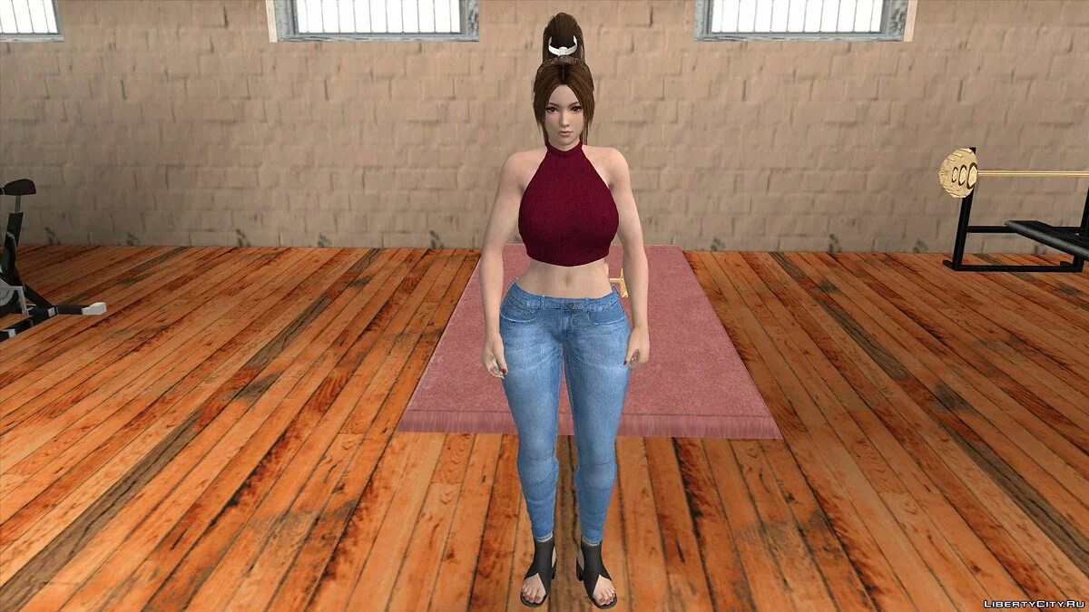 Mai Shiranui Casual v9 / GTA San Andreas (iOS, Android)