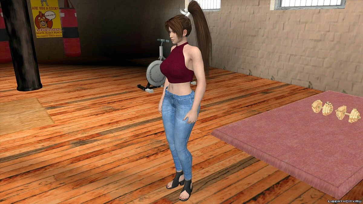 Mai Shiranui Casual v9 / GTA San Andreas (iOS, Android)