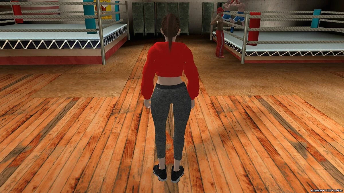 Май Ширануї в повсякденному одязі v8 / GTA San Andreas (iOS, Android)