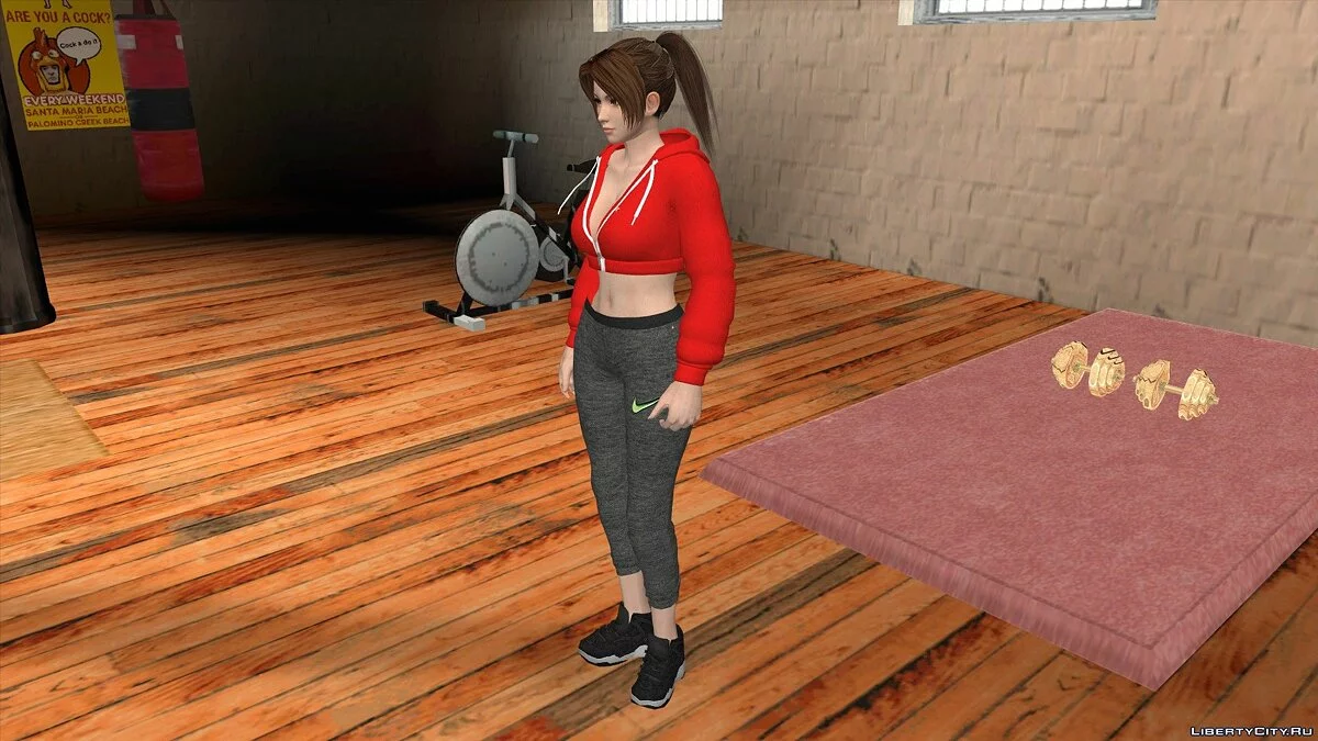 Май Ширануї в повсякденному одязі v8 / GTA San Andreas (iOS, Android)