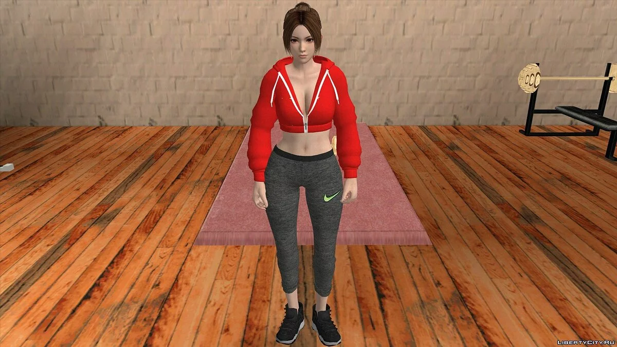 Май Ширануї в повсякденному одязі v8 / GTA San Andreas (iOS, Android)